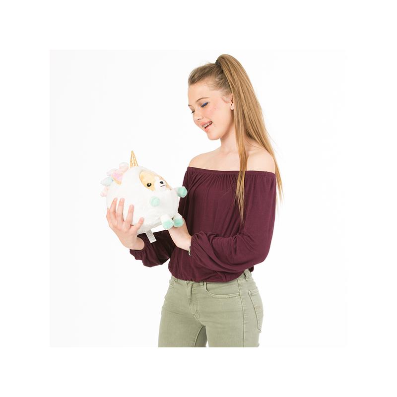 Squishable Undercover Corgi In Unicorn - Plush Toy Image 4