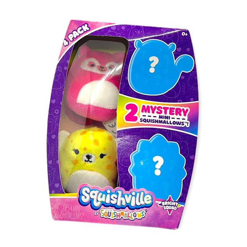 Squishville Mystery Minie Plush 4 Pack Assortment Image 3