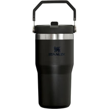Stanley - 20Oz IceFlow Stainless Steel Tumbler with Straw, Black Image 1