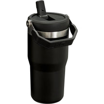 Stanley - 20Oz IceFlow Stainless Steel Tumbler with Straw, Black Image 2