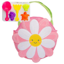 Stephen Joseph - Beach Totes & Sand Toy Play Set, Flower Image 1