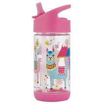 Stephen Joseph - Kids Flip Top Water Bottle, 10 oz, Llama Image 1