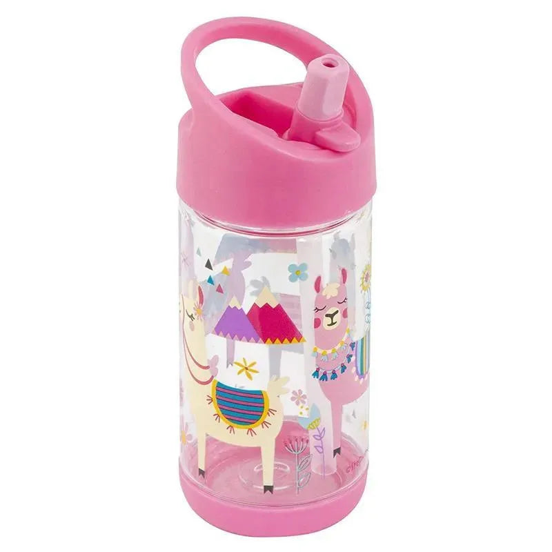 Stephen Joseph - Kids Flip Top Water Bottle, 10 oz, Llama Image 3