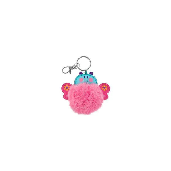 Stephen Joseph Pom Pom Critter Key Chain - Unicorn