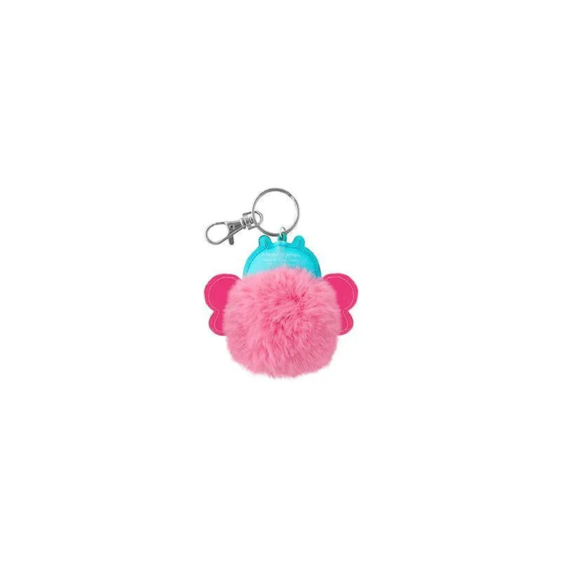 Stephen Joseph Pom Pom Critter Key Chain - Butterfly Image 3