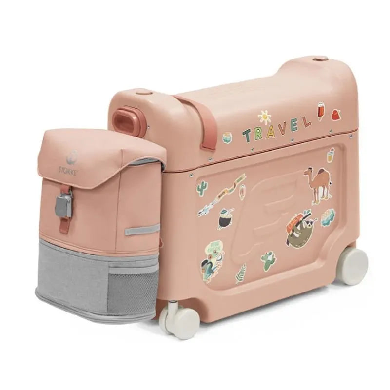 Stokke - Jetkids Travel Bundle Coral Pink Image 1