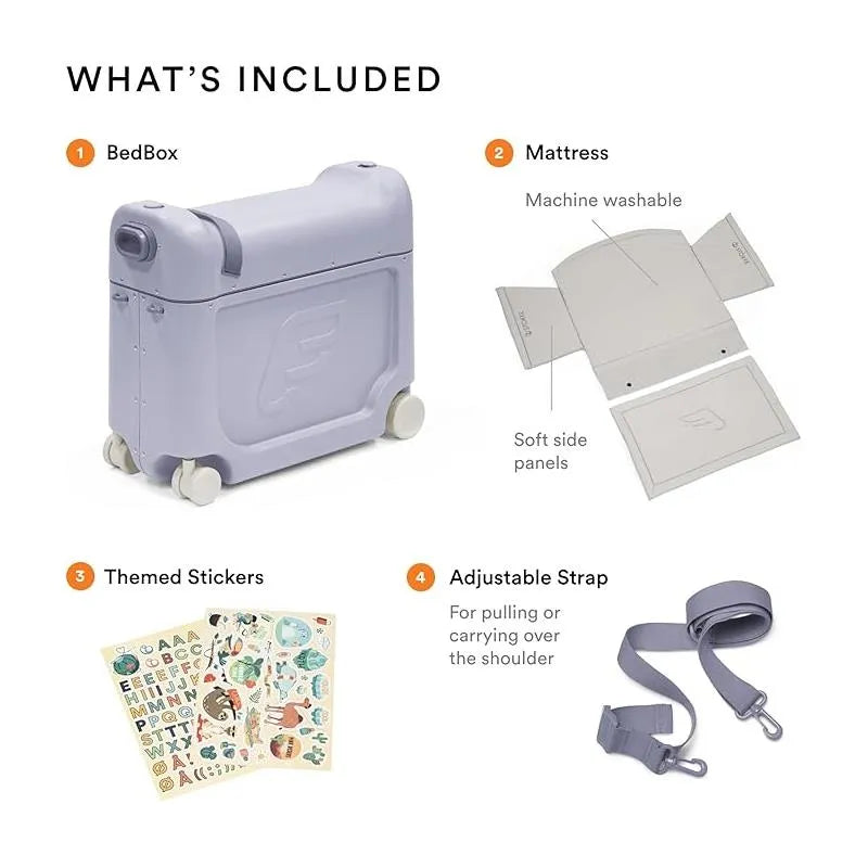 Stokke - Jetkids™ Bedbox™, Hazy Lilac Image 2