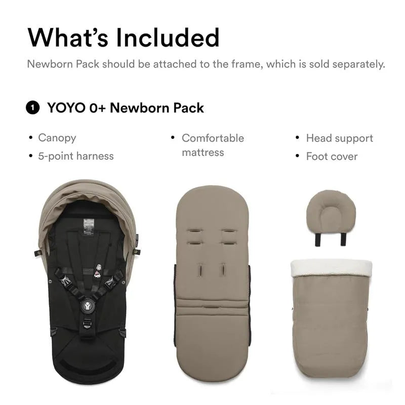 Stokke - Yoyo 0+ Newborn Pack, Taupe Image 3