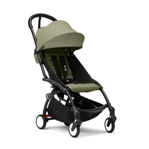 Stokke - Yoyo³ Stroller Black Bundle 6+, Olive Image 1