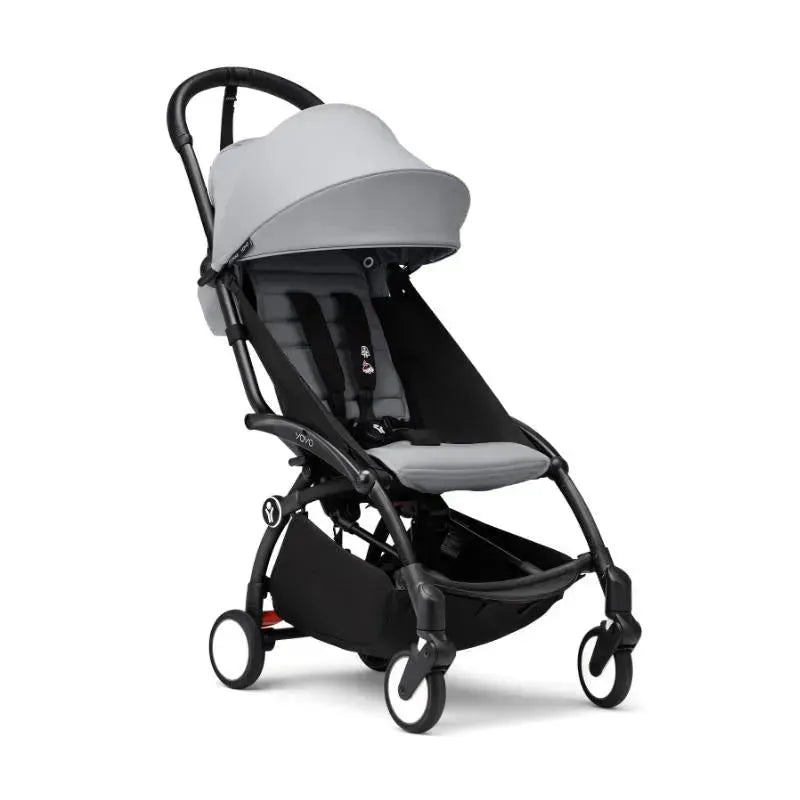 Stokke - Yoyo³ Stroller Black Bundle 6+, Stone Image 1