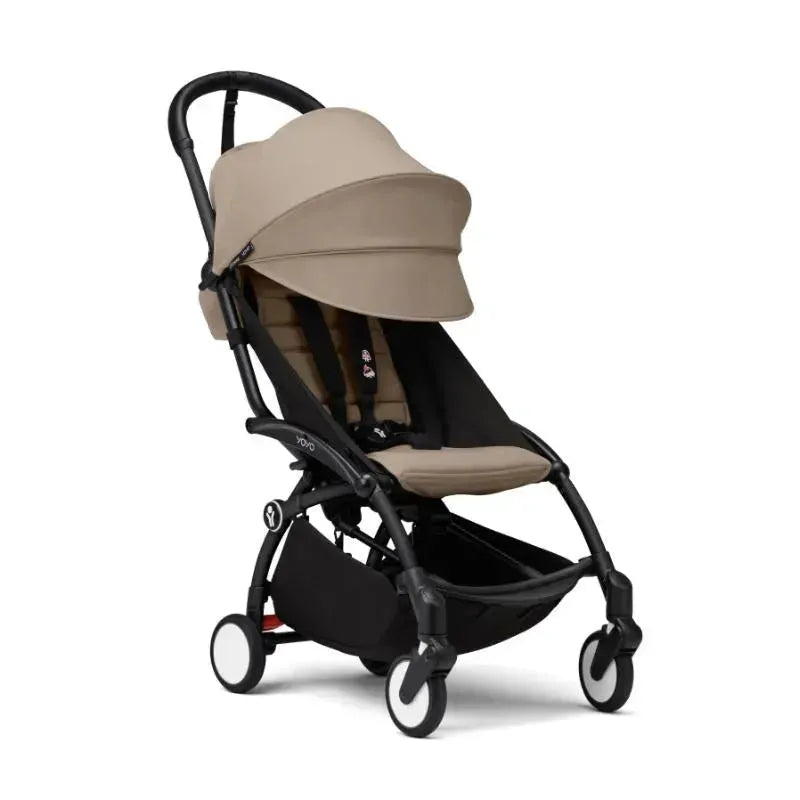 Stokke - Yoyo³ Stroller Black Bundle 6+, Taupe Image 4