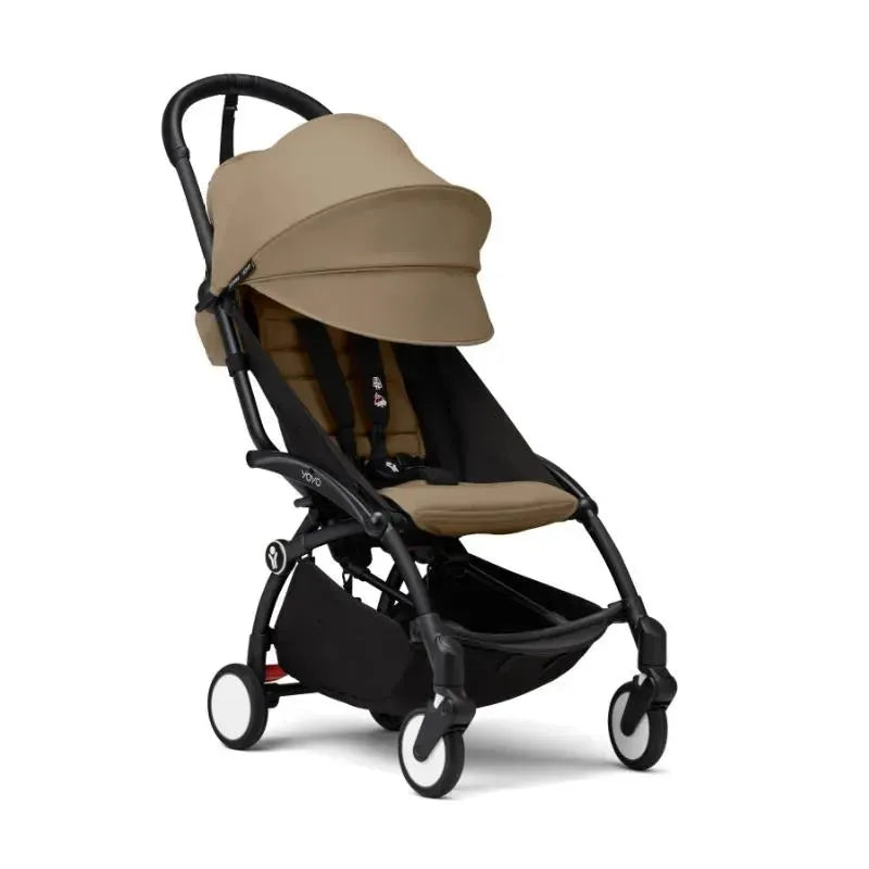 Stokke - Yoyo³ Stroller Black Bundle 6+, Toffee Image 4