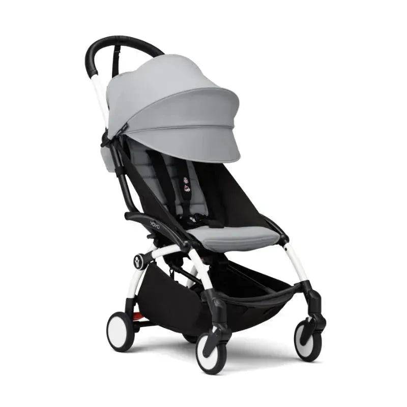 Stokke - Yoyo³ Stroller White Bundle 6+, Stone Image 3