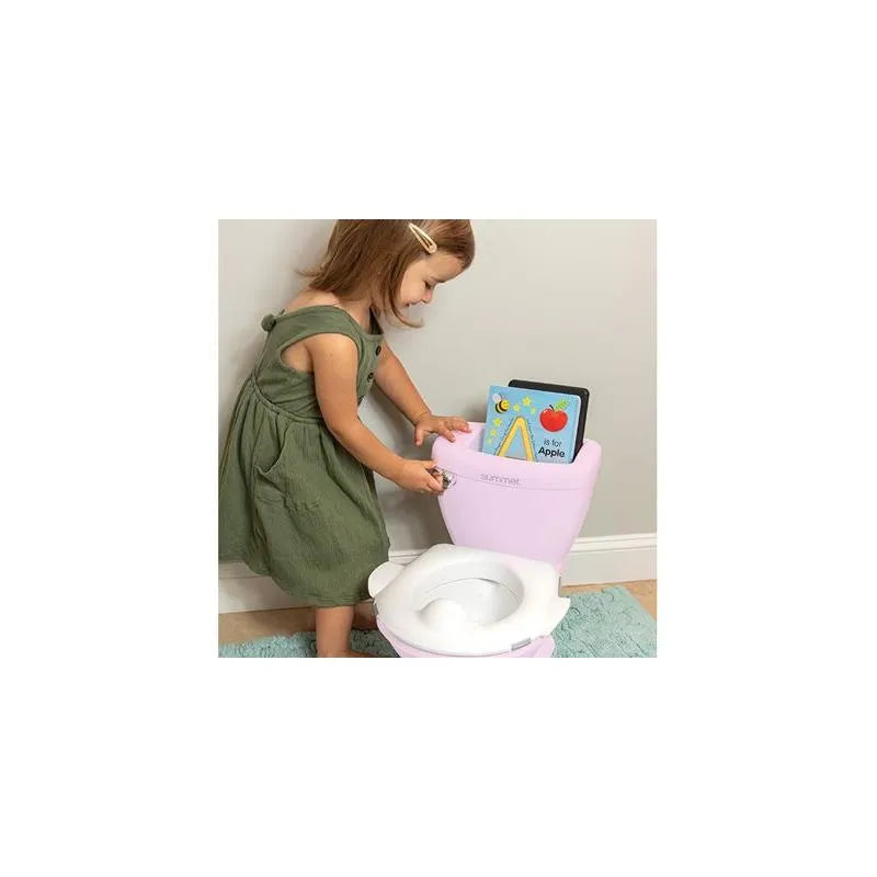 Summer Infant - My Size Potty with Transition Ring & Storage, Pink Image 7