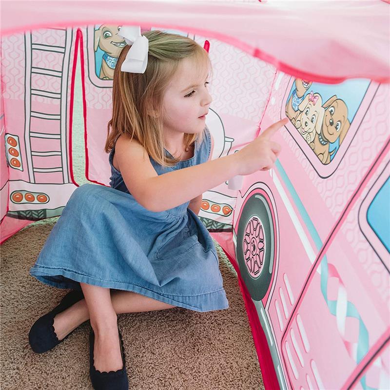 Sunny Days - Barbie Dream Camper Pop Up Play Tent Pink Image 6
