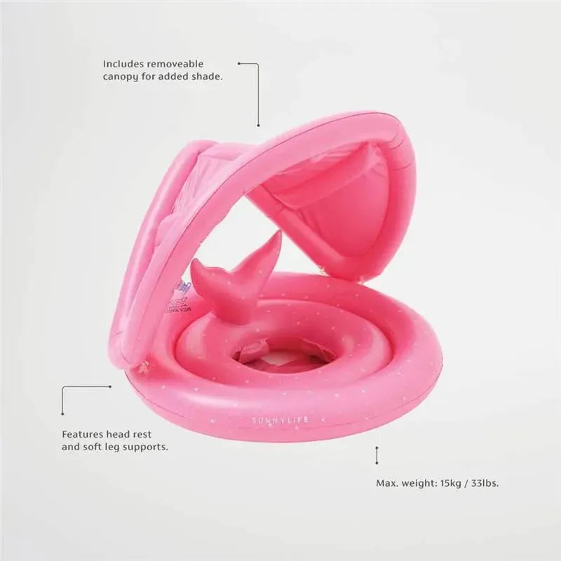 Sunnylife - Baby Float, Ocean Treasure, Pink Image 2