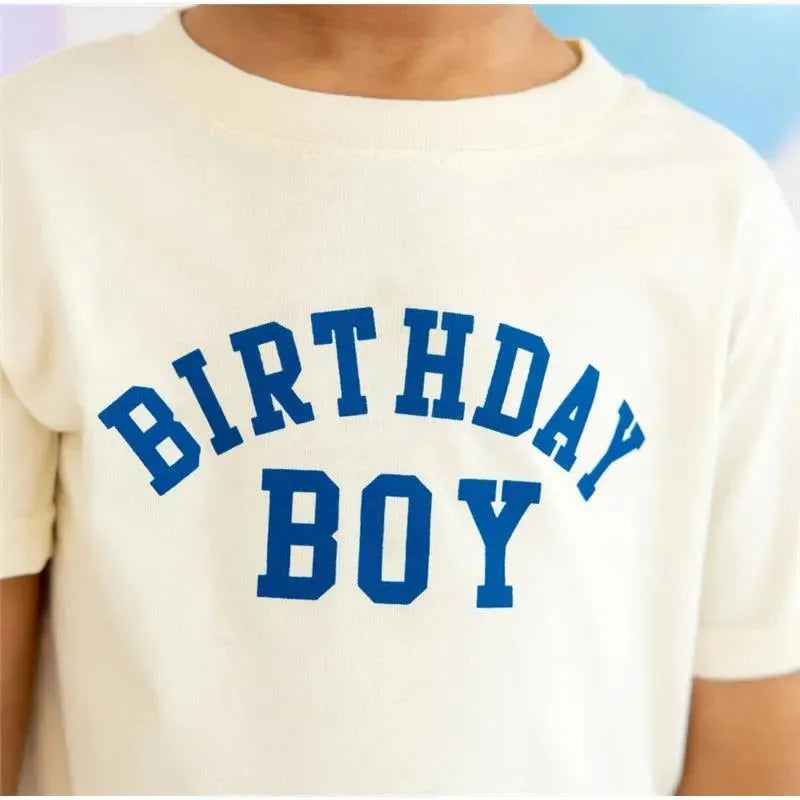 Sweet Wink - Birthday Boy Varsity Short Sleeve T-Shirt Kids Birthday Image 2