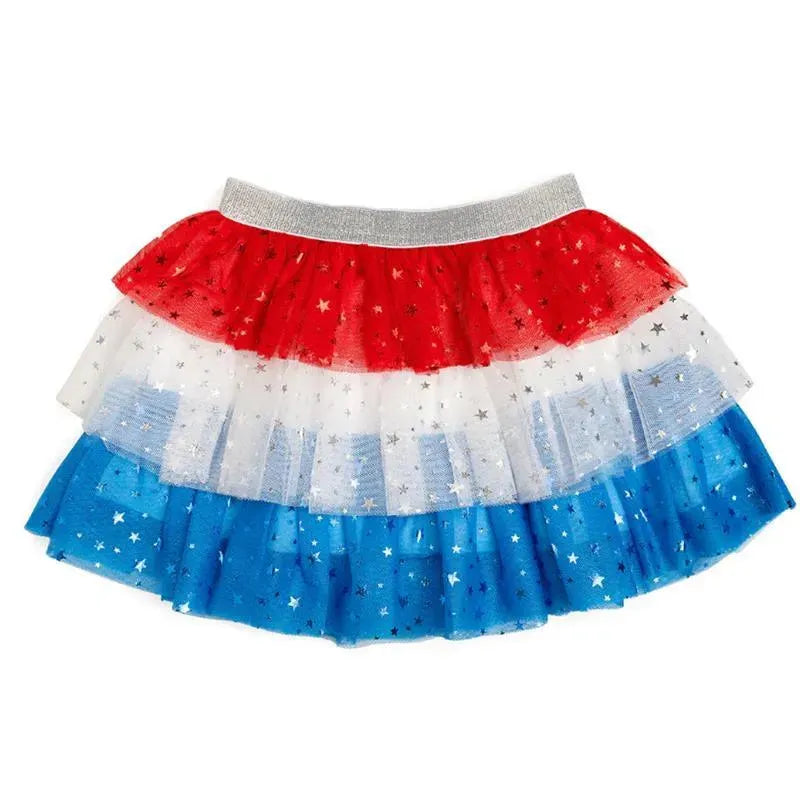 Sweet Wink - Patriotic Petal Tutu Kids 4Th Of July Image 1