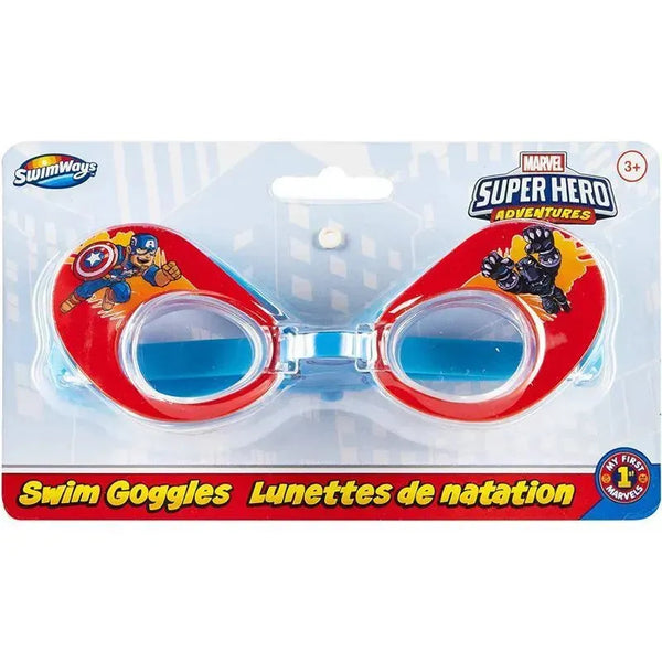 Swimways Licensed Swim Goggles Marvel Super Hero Adventures