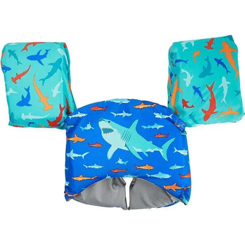 SwimWays - Swim Trainer, US Coast Guard Approved Life Vest, Shark Image 1