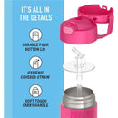 Thermos - 12 Oz. Stainless Steel Non-Licensed Funtainer® Bottle, Pink Image 4