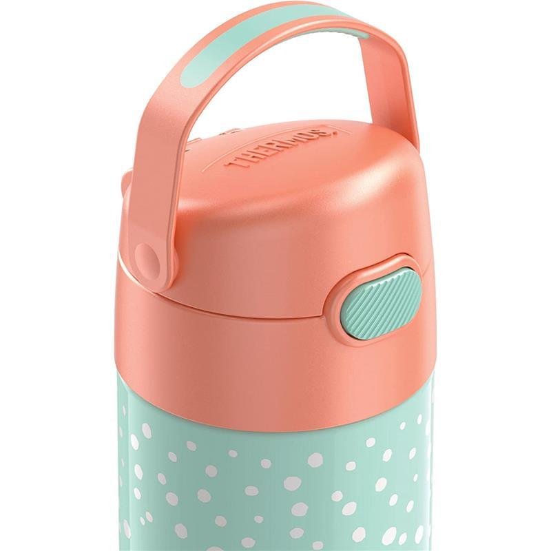 Thermos 12 oz Funtainer Vacuum Insulated Straw Bottle, 12-Ounce, Watercolor Hearts, Size: 12 fl oz, Pink
