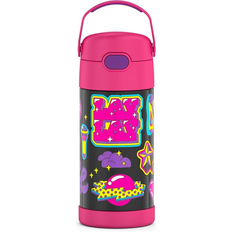 Thermos - 12Oz. Funtainer® Water Bottle W/ Straw, That Girl Lay Lay Image 1