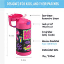 Thermos - 12Oz. Funtainer® Water Bottle W/ Straw, That Girl Lay Lay Image 2