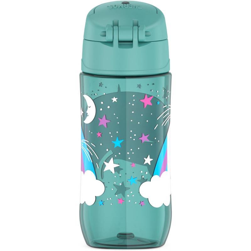 Thermos - 16 Oz Plastic Funtainer® Hydration Bottle With Spout Lid, Unicorns Image 6