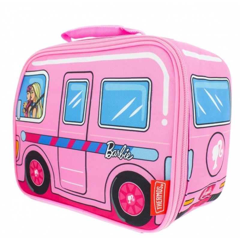 Thermos - Novelty Soft Lunch Box, Barbie Camper Image 7