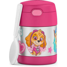 THERMOS - Stainless Steel Vacuum Insulated Food Jar with Spoon, 10 Oz, Paw Patrol Girl Image 1