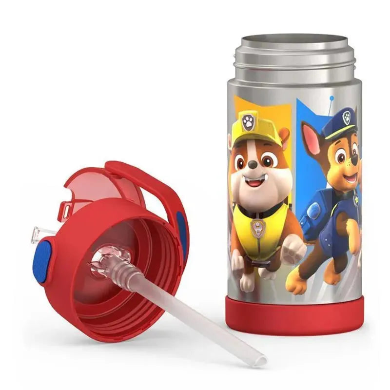 Thermos - Vac Insulated 12Oz Toddler Straw Bottle - Paw Patrol Image 5