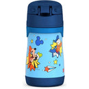 THERMOS - Vacuum Insulated Stainless Steel 10oz Straw Bottle, Mickey Mouse Image 4