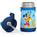 THERMOS - Vacuum Insulated Stainless Steel 10oz Straw Bottle, Mickey Mouse Image 5