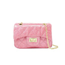 Tiny Treats - Classic Quilted Sparkle Mini Bag, Pink Image 1