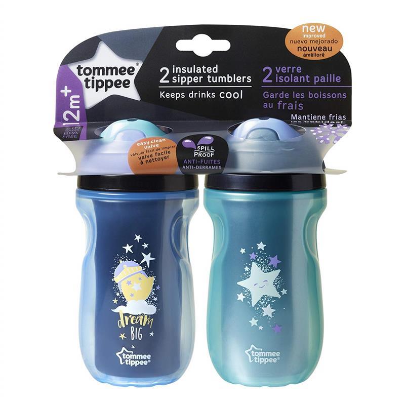 Tommee Tippee Insulated Sippy Cup, Water Bottle for Toddlers