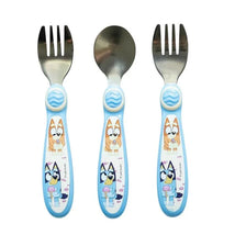 Tomy - Bluey Toddler Forks and Spoon Set Image 1