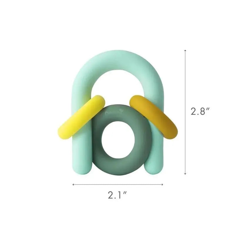 Tomy - Boon Hoop Silicone Baby Teether Image 2