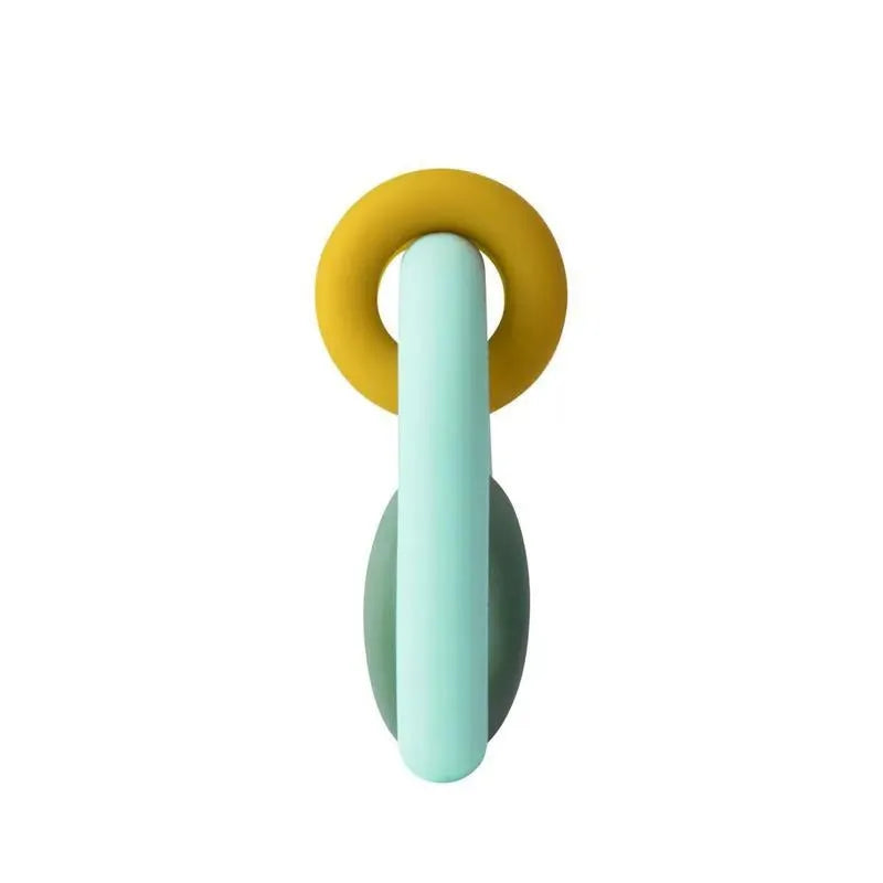 Tomy - Boon Hoop Silicone Baby Teether Image 3