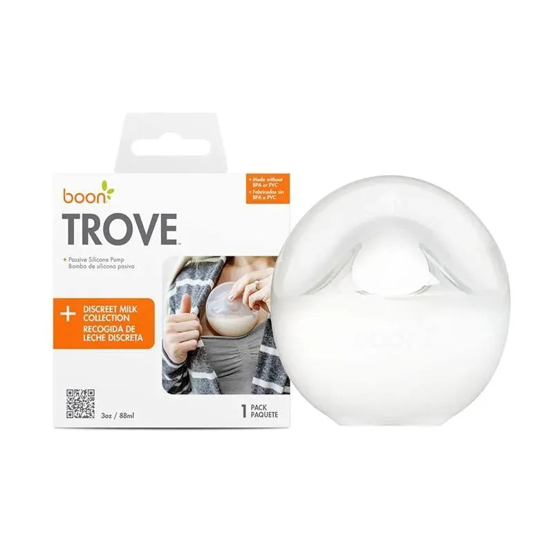 Tomy - Boon Trove Silicone Manual Breast Pump Bundle with Travel Pouch, 2 Pack Image 3