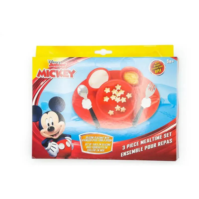 Tomy - Mickey Mouse 3Pc Mealtime Set Image 13