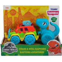 Tomy - Roll & Go Raptors Jurassic Image 1