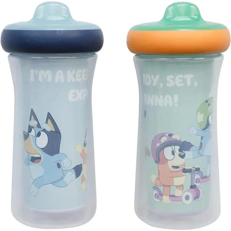 Tomy - The First Years Bluey Insulated Sippy Cups, 2Pk Image 1