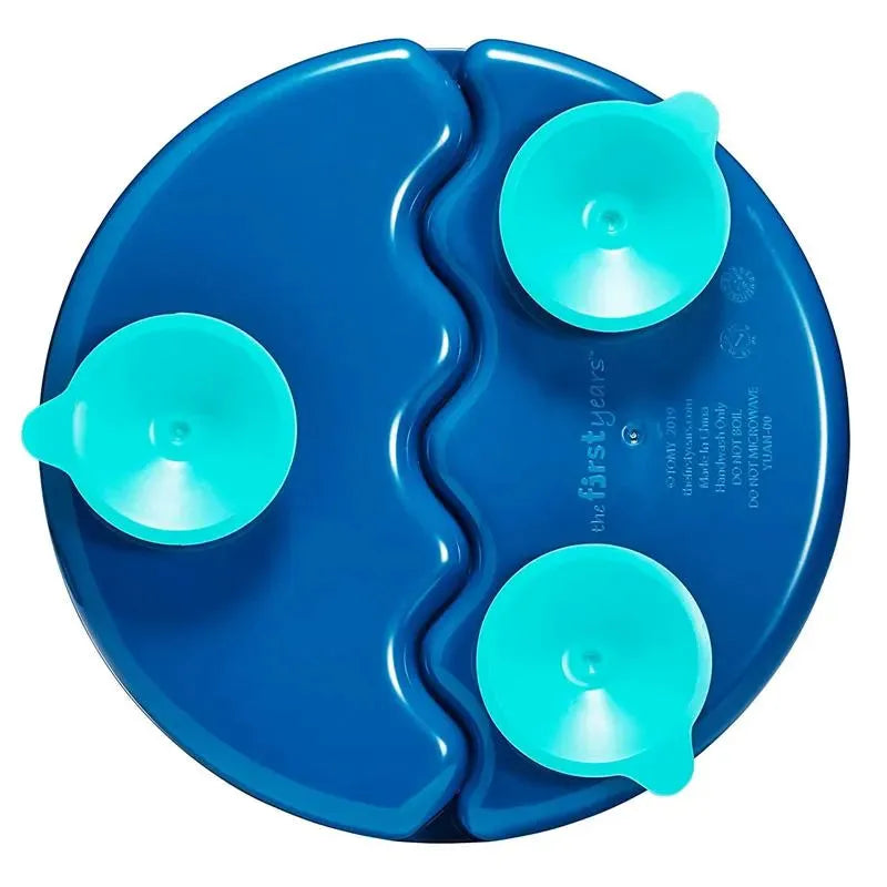 Tomy The First Years Suction Kids Plate Divided, Mickey/Pluto Image 5