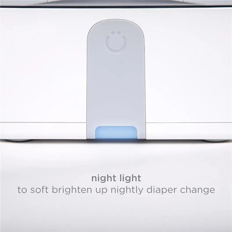 Ubbi - Baby Wipes Warmer & Dispenser with Nightlight, Gray Image 3