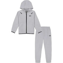 Under Armour - Baby Long Sleeve Unstoppable Knit Set, Mod Gray Image 1