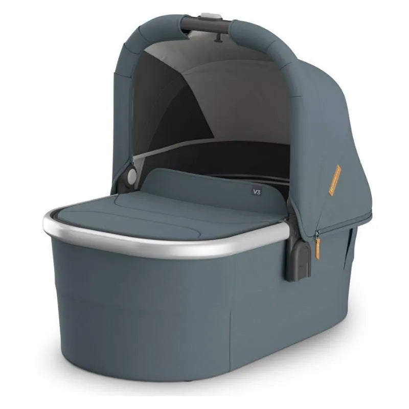 Uppababy - Bassinet V3 Callum (Stone Blue/Silver Frame) Image 1