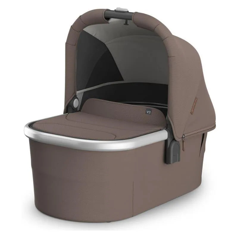 Uppababy - Bassinet V3, Theo (Dark Taupe/Silver Frame) Image 1