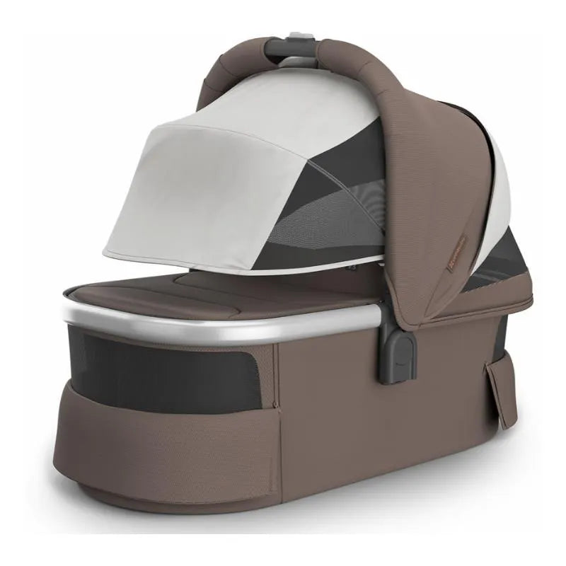 Uppababy - Bassinet V3, Theo (Dark Taupe/Silver Frame) Image 2