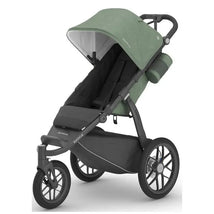 Uppababy - Ridge Jogging Stroller, Gwen (Green Mélange/Carbon Frame) Image 1